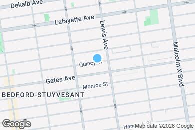 Map image of the property - Gorgeous Townhome in Bed Stuy!