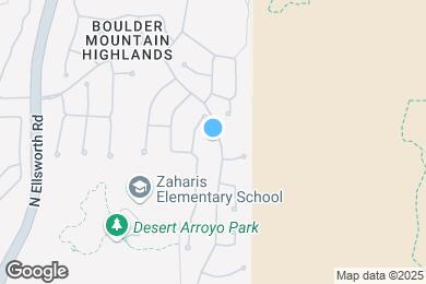 Map image of the property - 2318 N Boulder Mountain