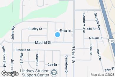 Map image of the property - 100 Magnolia Ave