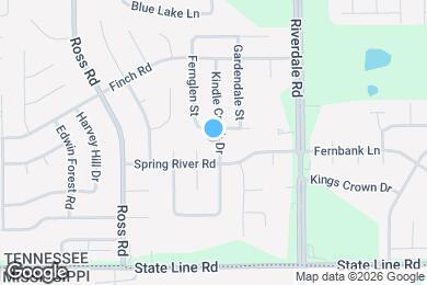 Map image of the property - 5493 Kindle Creek Dr