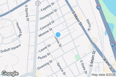 Map image of the property - 15 Grove St