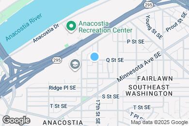 Map image of the property - The Robinson Apartments Anacostia