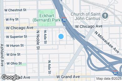 Map image of the property - 711 N Elizabeth St