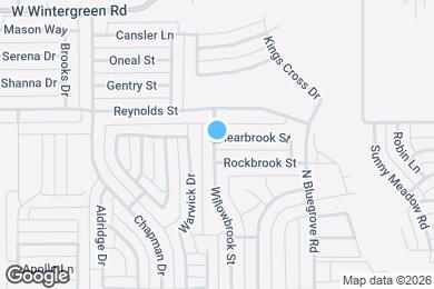 Map image of the property - 1614 Willowbrook St