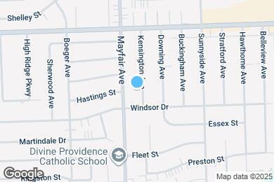 Map image of the property - 2326 Kensington Ave