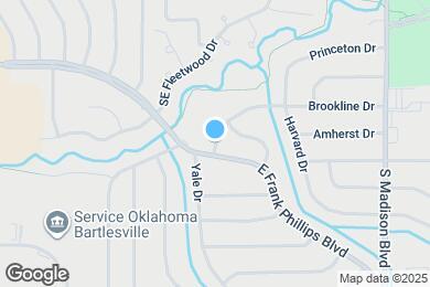 Map image of the property - 2025 Brookline Dr