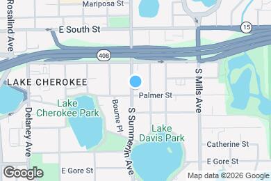 Map image of the property - 701 Palmer St