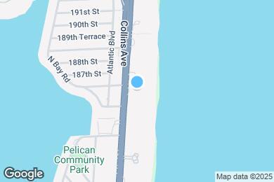 Map image of the property - 18555 Collins Ave