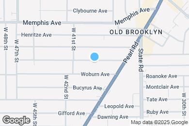 Map image of the property - 3905 Brooklyn Ave