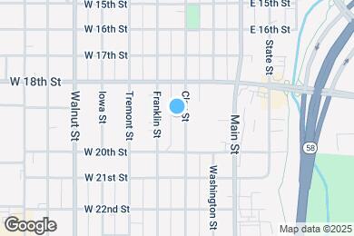 Map image of the property - 1909 Clay St