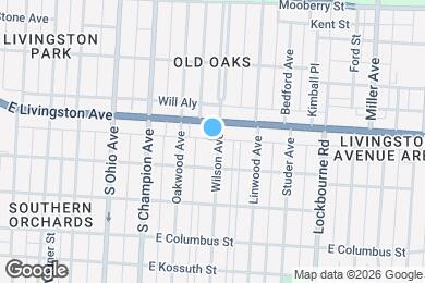 Map image of the property - 815 Wilson Ave