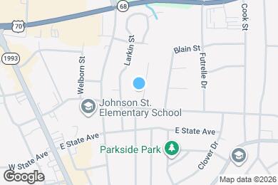 Map image of the property - 1613 N Hamilton St