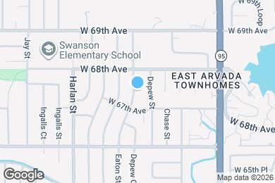 Map image of the property - 6738 Eaton St