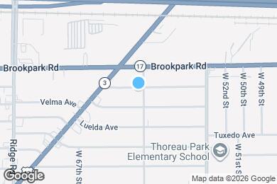 Map image of the property - 6007 Merkle Ave