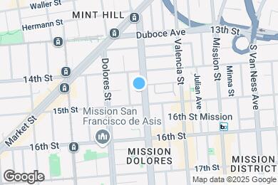 Map image of the property - 264 Guerrero St