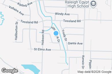 Map image of the property - 4041 Hitchcock Dr