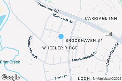 Map image of the property - 4011 Woodbriar Dr
