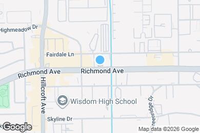 Map image of the property - 3127 Fairdale Oaks E