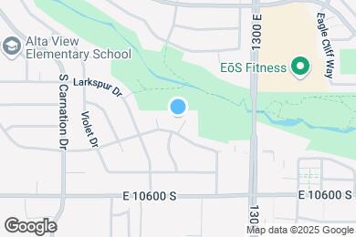 Map image of the property - 10458 S Columbine Cir