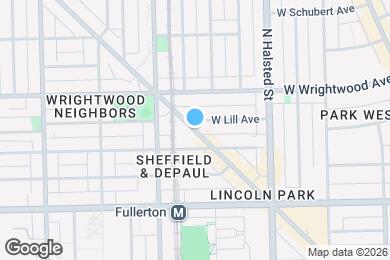 Map image of the property - 2523 N Lincoln Ave