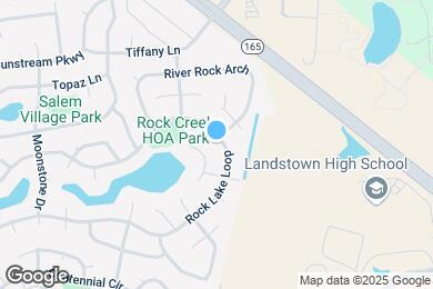 Map image of the property - 2084 Rock Lake Loop