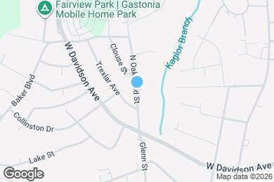 Map image of the property - 1016 N Oakwood St