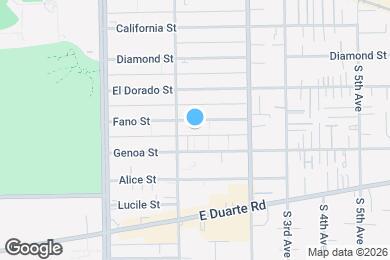 Map image of the property - 118 Fano St
