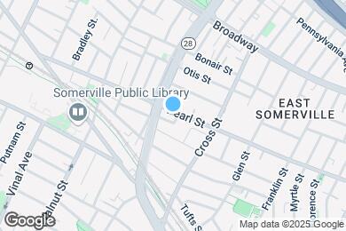 Map image of the property - 166 Pearl St