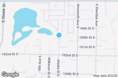 Map image of the property - 10007 Alaska St S