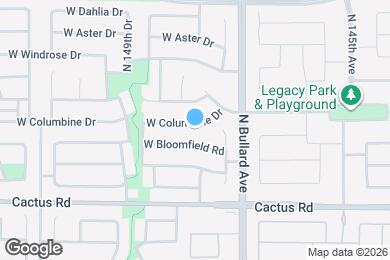 Map image of the property - 14799 W Columbine Dr