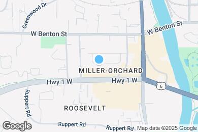Map image of the property - 411 Douglass Ct