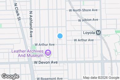 Map image of the property - 6513 N Newgard Ave