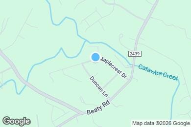 Map image of the property - 4809 Maplecrest Dr