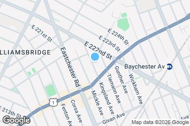 Map image of the property - 3470 Kingsland Ave