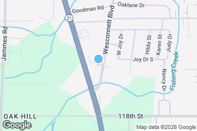 Map image of the property - 5916 Ortega Lake Dr