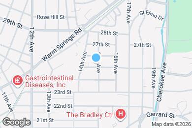 Map image of the property - 1429 25th St
