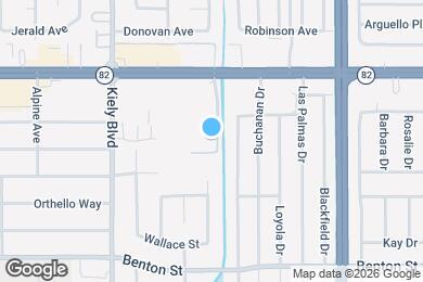 Map image of the property - 1400 Bowe Ave