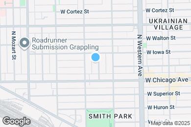 Map image of the property - 836 N Maplewood Ave