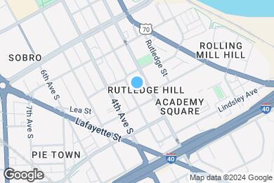 Map image of the property - RUTLEDGE FLATS APARTMENTS