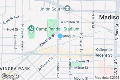 Map image of the property - Park Terrace West Apartments - Location is Everything!