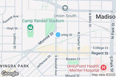 Map image of the property - Park Terrace West Apartments