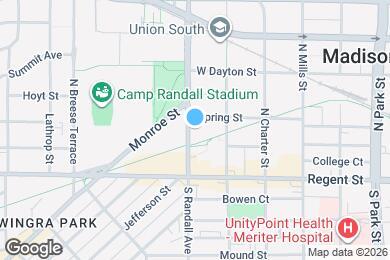 Map image of the property - Park Terrace West