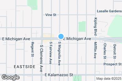 Map image of the property - 2200 E Michigan Ave
