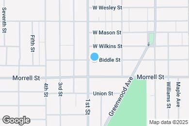 Map image of the property - 337 W Biddle St