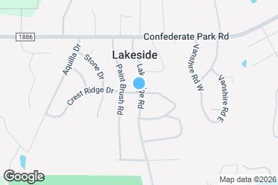 Map image of the property - 212 Cres Ridge Dr