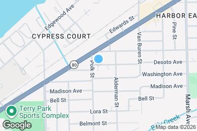 Map image of the property - 3814 Desoto Ave