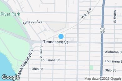 Map image of the property - 132 Tennessee St