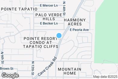 Map image of the property - 10410 N Cave Creek Rd