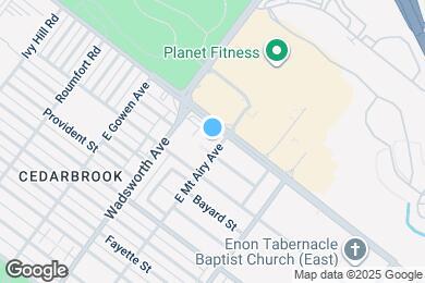 Map image of the property - Mt. Airy Place