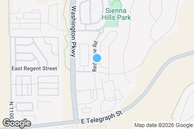 Map image of the property - 273 N Puerta Dr